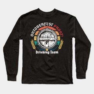 Oktoberfest German Beer Prost Vintage for Men Women Long Sleeve T-Shirt